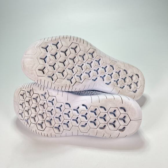 Nike Free RN Flyknit 2018 Hydrogen Blue Running Shoes 942839-402 Women's Size 7 - Picture 8 of 11